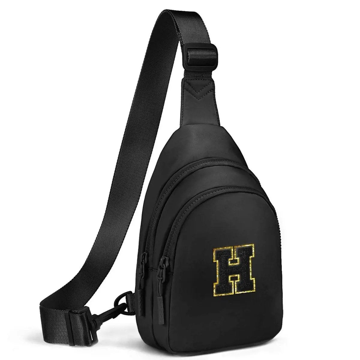 Small Initial Sling Bag Crossbody Bag Fanny Pack for Girls Women Cute Chest Bag Cross Body Bag Personalized Gift - Love Salve